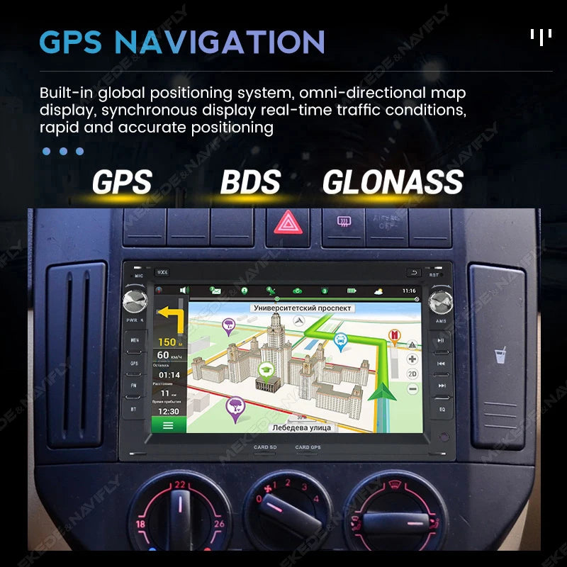 Wireless CarPlay Android Auto Multimedia Display Screen For Volkswagen Golf 4 Passat B5 PO