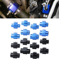 Universal Blue/Black Water Temperature Temp 26mm-40mm Sensor Gauge Joint Pipe Radiator Hose Adap - Automotive LED Light