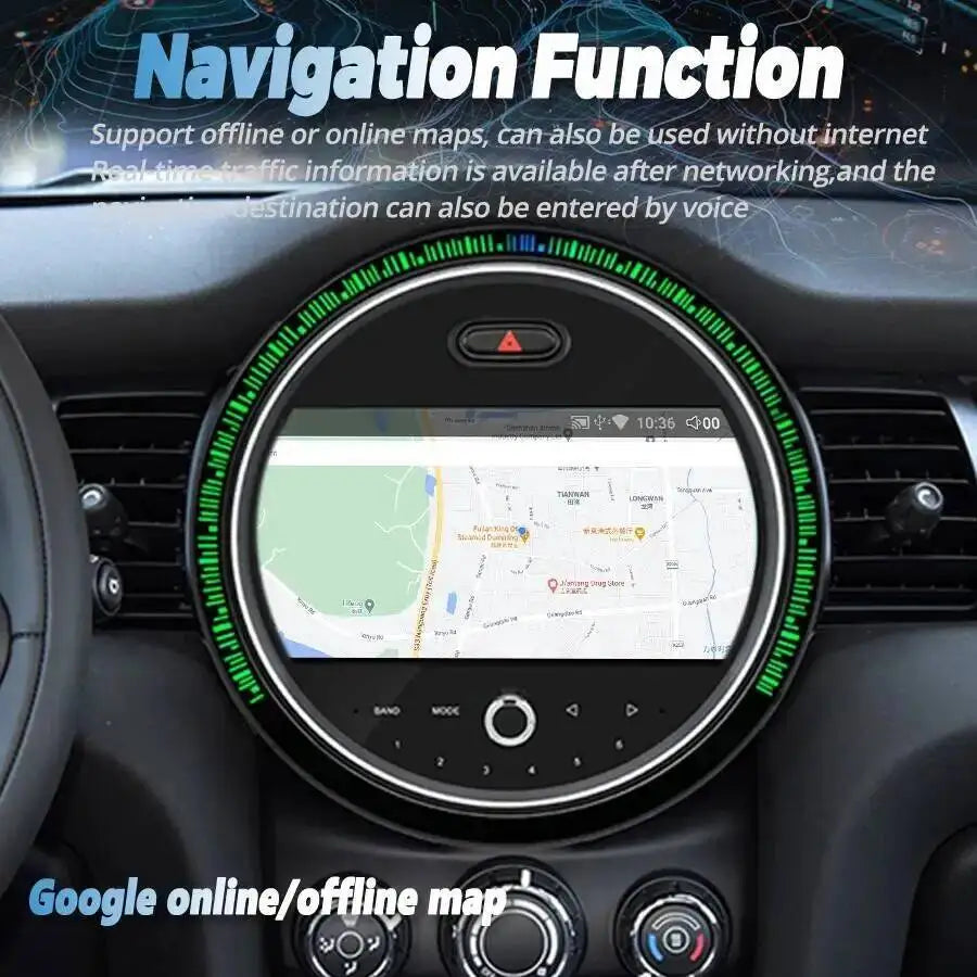 Android 15 For BMW MINI Cooper F55 F56 F60 2015-2025 NBT EVO Carplay Car Radio Multimedia