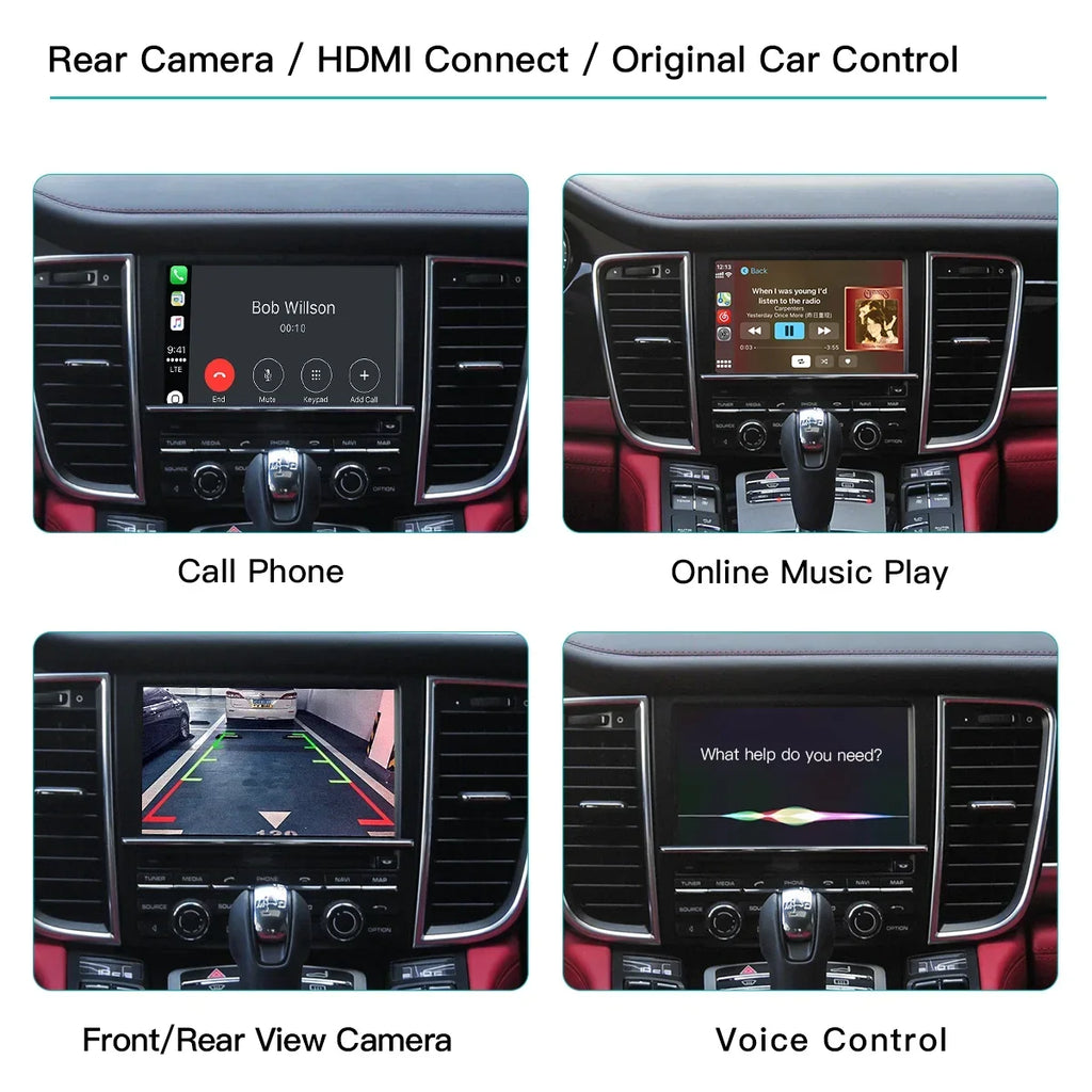 Wireless CarPlay Android auto For Panamera Cayenne Macan Cayma 911 918 PCM 3.1 Support Mir | AUTOKITSHOP