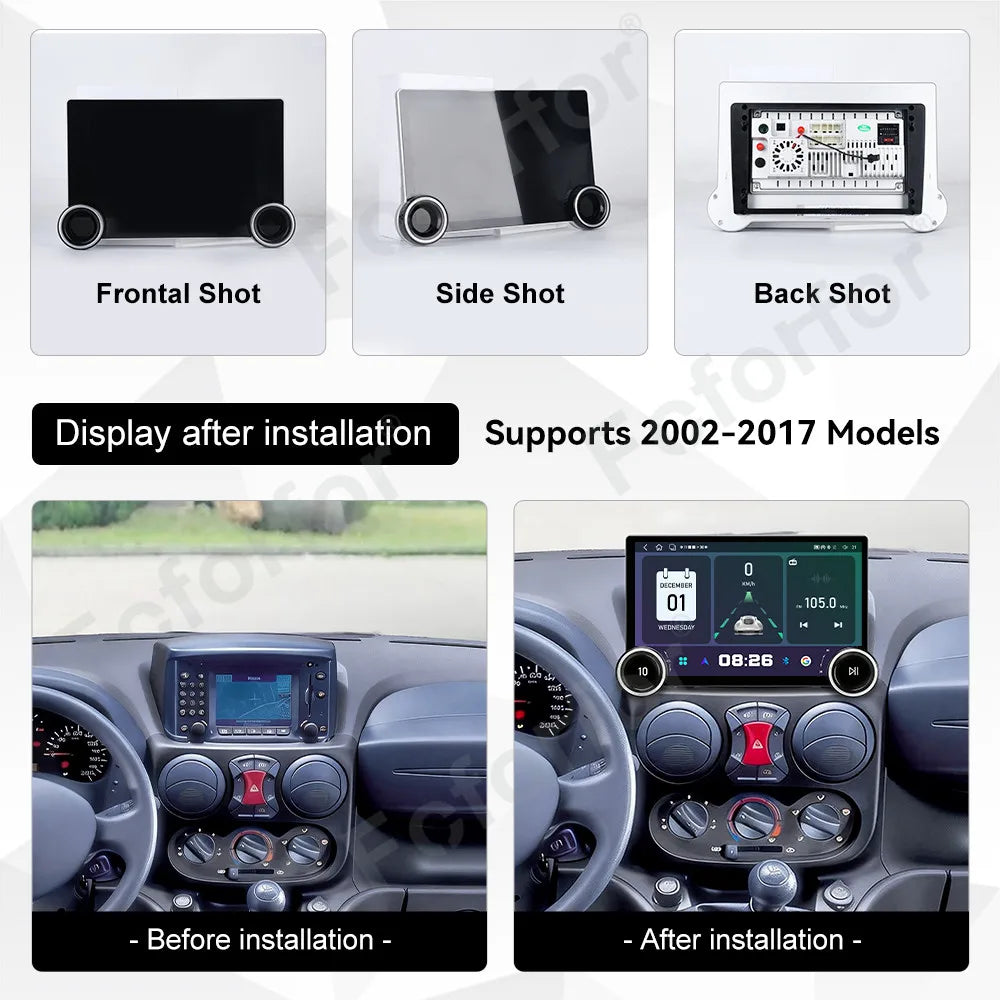 11.5 Inch HD Large Touch Screen Android 15 Car Radio Wireless CarPlay GPS Navigation Stere