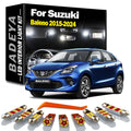 10-Piece LED Interior Light Kit for Suzuki 2015-2016 - Canbus Error-Free Interior Bulbs