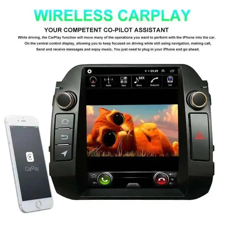256GB Car Multimedia Video Player For Kia Sportage 2014 Carplay Android 15 BT GPS 2din Hea