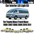 LED Interior Light Kit for Toyota Hiace Truck Hiace 1988-2007 - Canbus Dome Map Door Trunk Bulbs | AUTOKITSHOP