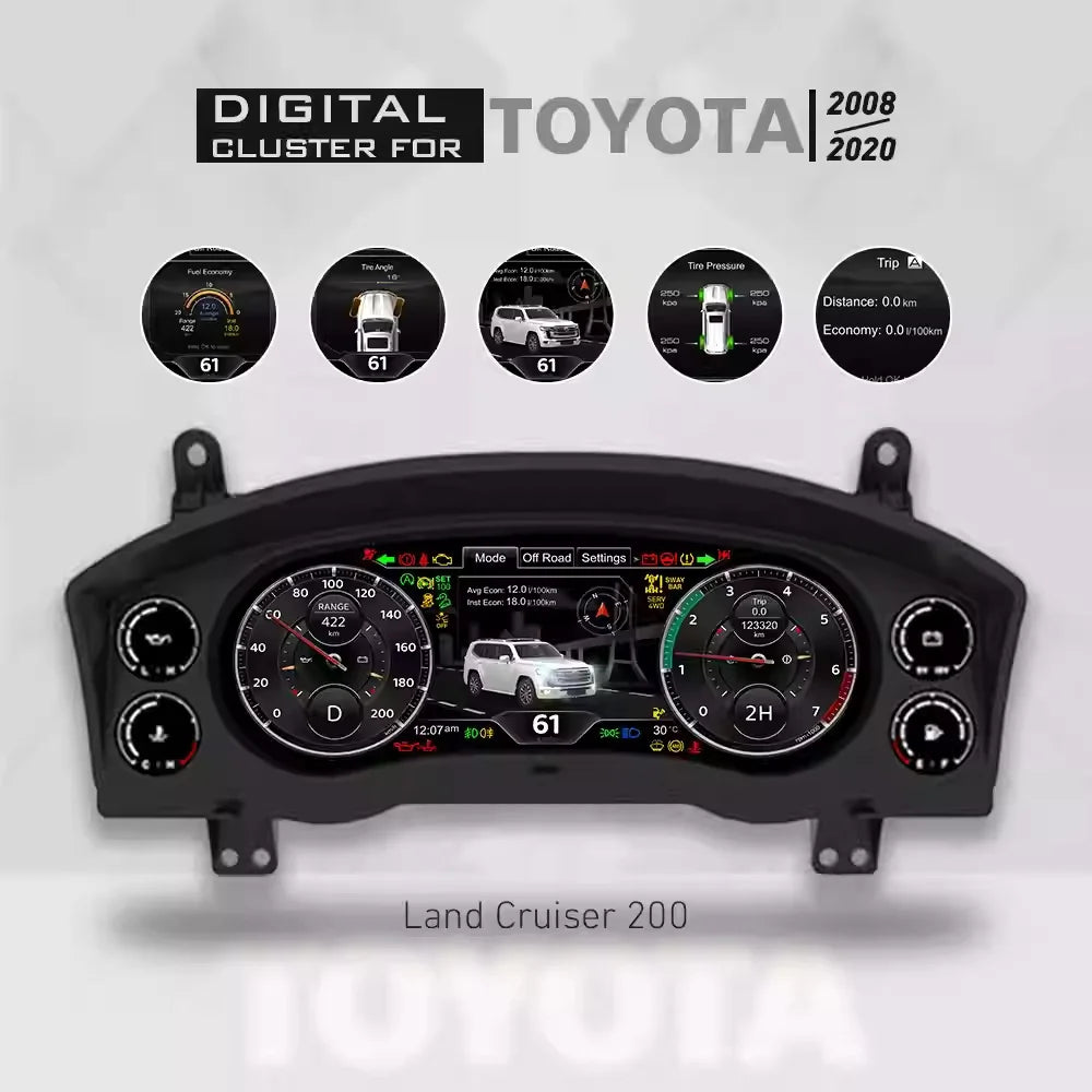 LED Interior Light Kit for Toyota 2008-2020 - Canbus Error-Free Interior Bulbs