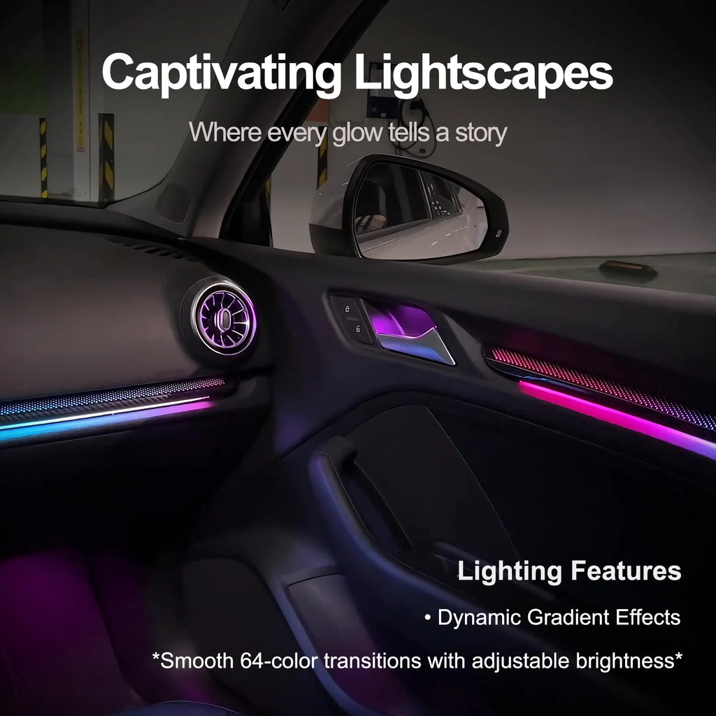 RGB - Ambient Light - for Audi RS3 A3 2013-2025 - Car Interior Lighting