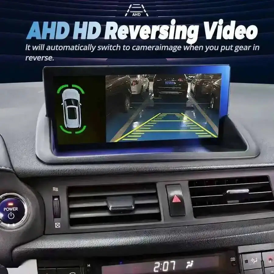 AHD Screen For Lexus CT CT200 CT200h 2012-2020 Navi 10.25inch Bluetooth Wifi Android 14 DS