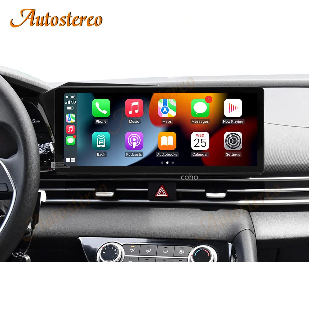 Carplay Android 13 Car GPS Navigation For Hyundai Elantra 2020 2021 2022 Auto Stereo Multi