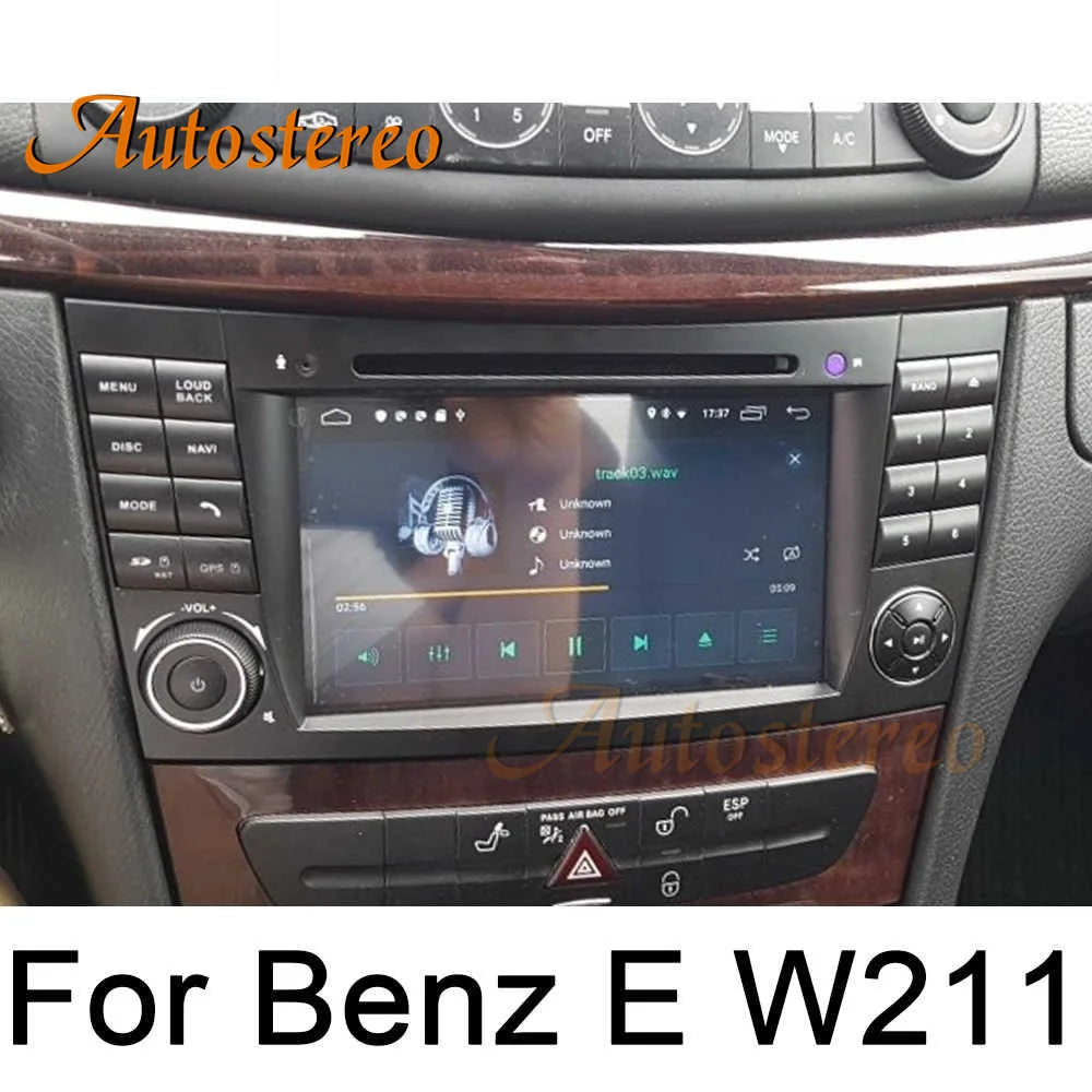 For Benz E-Class W211 CLS W219 Android 13 Car Radio Tape Recorder GPS Navigation Car DVD P