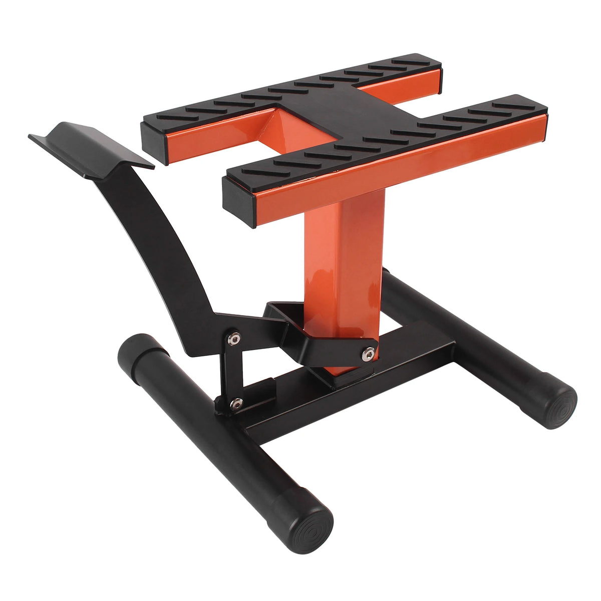 Universal Motorcycle Repair Stand Stool Lift Support Holder for Honda Yamaha KTM Suzuki Kawasaki - Automotive LED Light