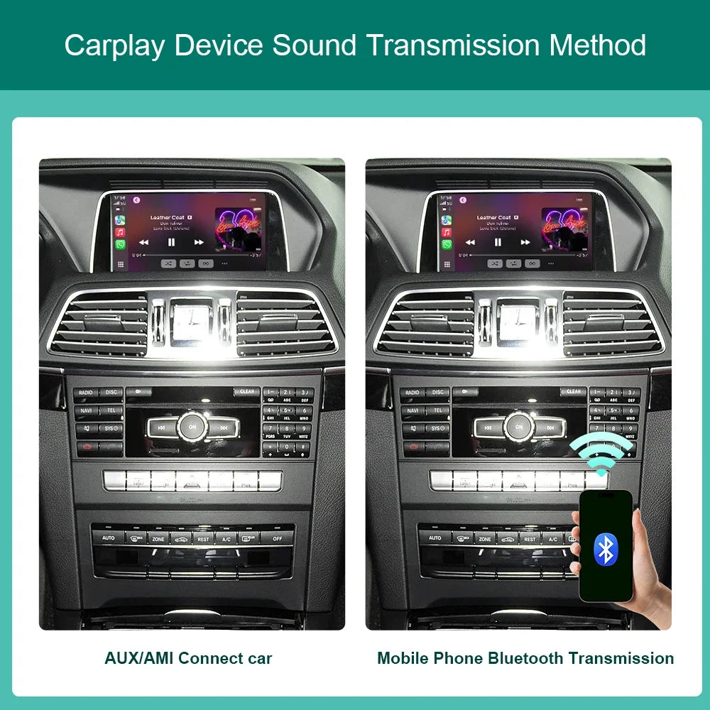 For Mercedes Benz E-Class W212 E300 E350 Coupe 2012-2016 Wireless CarPlay Android Auto wit | AUTOKITSHOP