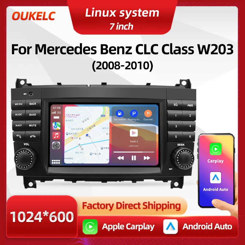 LED Interior Light Kit for Mercedes W203 - Canbus Error-Free Interior Bulbs