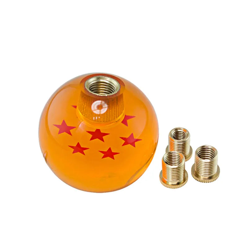 Universal Auto Shift Knob 54mm 7 Star Dragon Gear Shift Knob M12x1.25/M10x1.25/M10x1.5/M8x