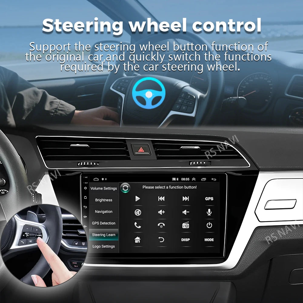 Android 16 Carplay Auto Car Radio For Volkswagen TOURAN 2016 2017 2018 Multimedia Video Pl