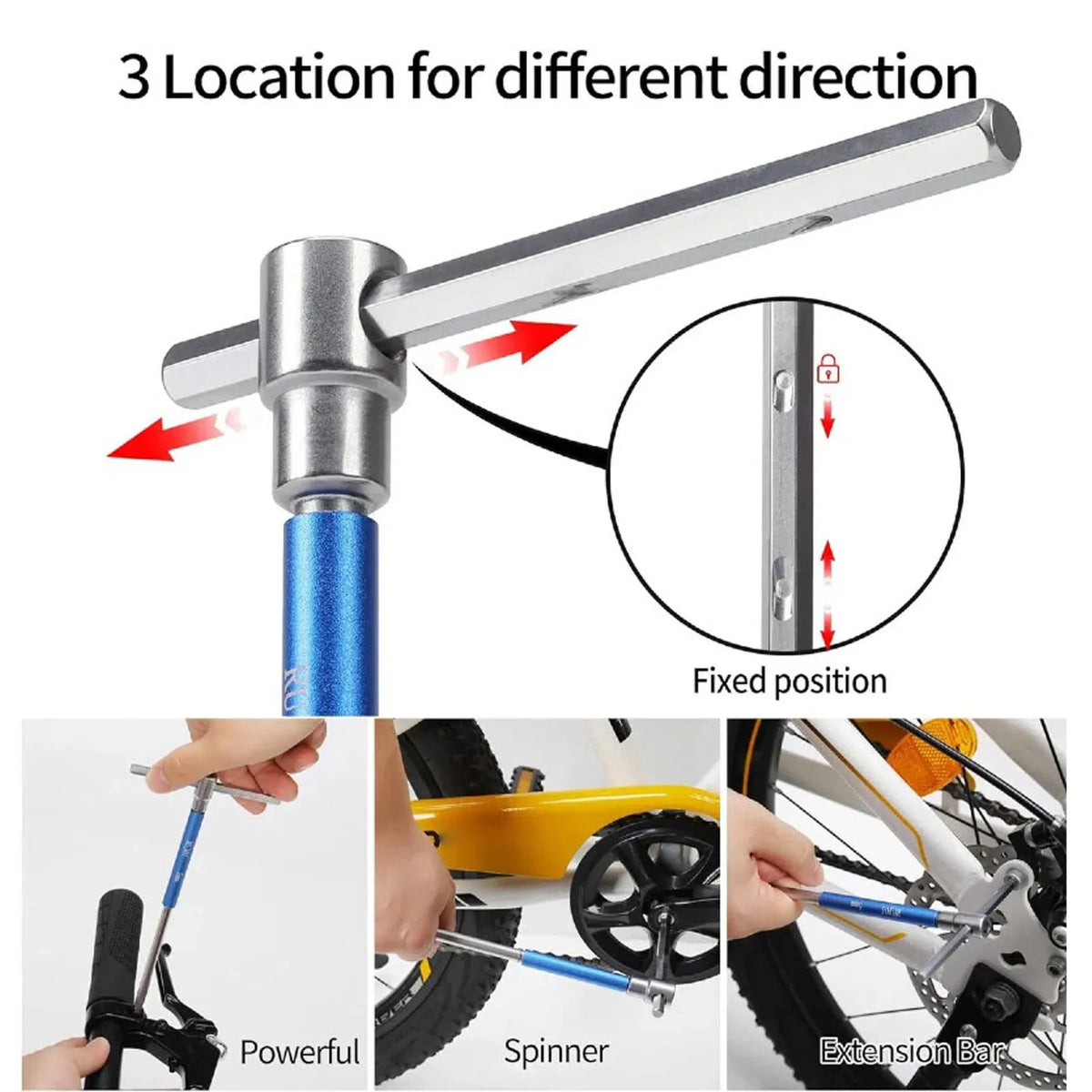 Motorcycle T Handle Wrench Set 2mm 2.5mm 3mm 4mm 5mm 6mm 8mm 10mm Non Slip Metric T Handle Spinn - Automotive LED Light