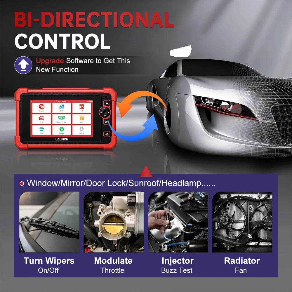 LAUNCH X431 CRP919X Car Diagnostic Tool DBScar VII VCI Auto OBD OBD2 Scanner Active Test E | AUTOKITSHOP