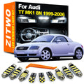 ZITWO 10Pcs Canbus Car LED Interior Map Dome Light Kit For Audi TT TTS 8N 8N3 8N for Audi MK1 TT - Canbus LED Car Light