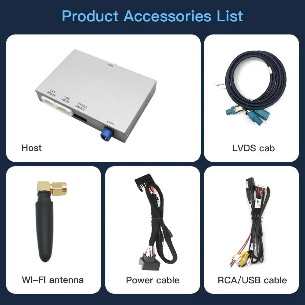 AUTOABC Wireless Carplay and Android Auto module for Peugeot 208 308 508 3008 C4 DS3 DS4 D | AUTOKITSHOP