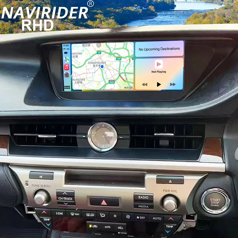 Android 15 Stereo DSP Screen For LEXUS ES ES200 ES300H ES250 ES350 RHD 2013-2017 Bluetooth
