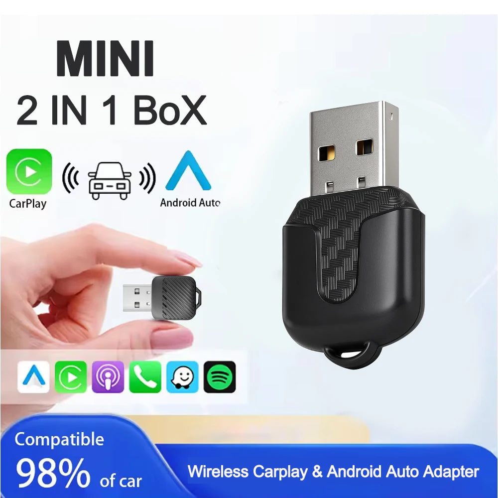 Smart Box Car Intelligent Systems For Car With Wired CarPlay Wireless CarPlay Dongle Wirel