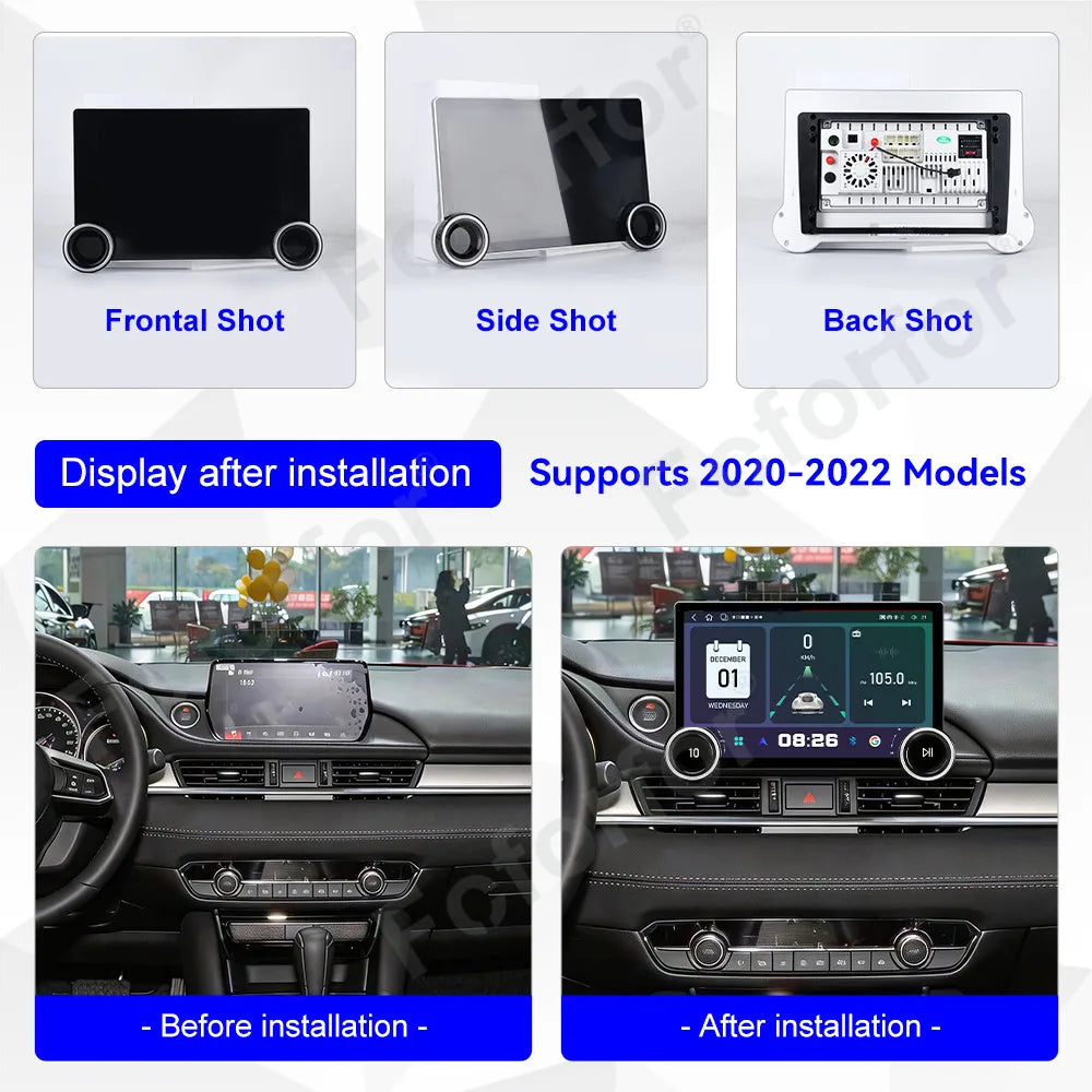 Ultra High Performance 11.5 Inch Android 15 HD Touch Screen Wireless CarPlay Android Auto