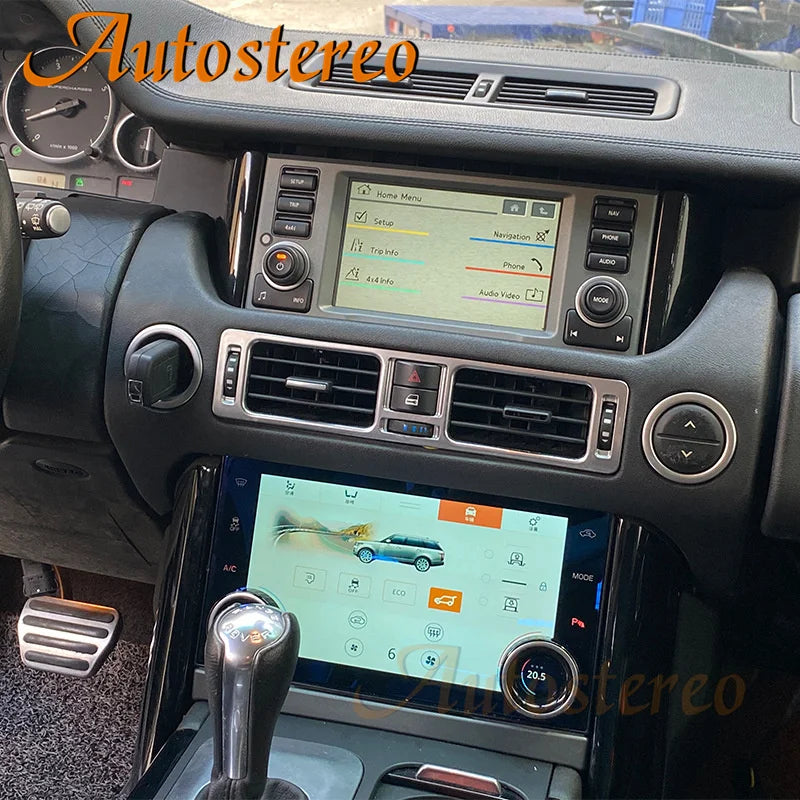AC Panel For Land Rover Range Rover V8 L322 2002-2012 Car GPS Head Unit Navi Digital Air C