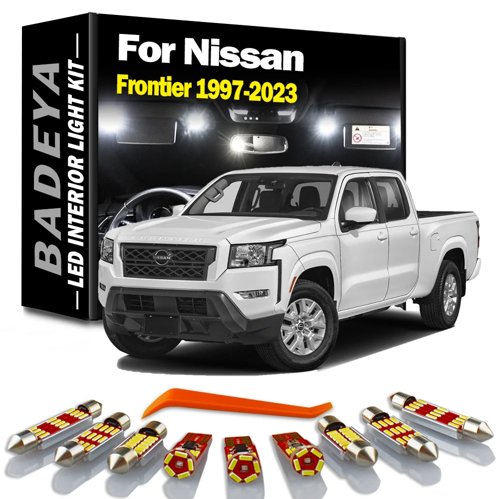 LED Interior Light Kit for Nissan 1997-2019 - Canbus Error-Free Interior Bulbs