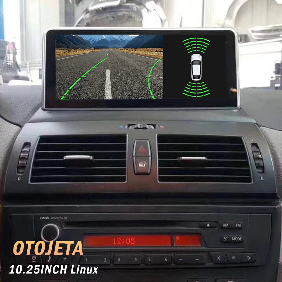 10.25inch Carplay For BMW X3 E83 2003-2010 Android Auto Screen Car Video Vi Link Recorder