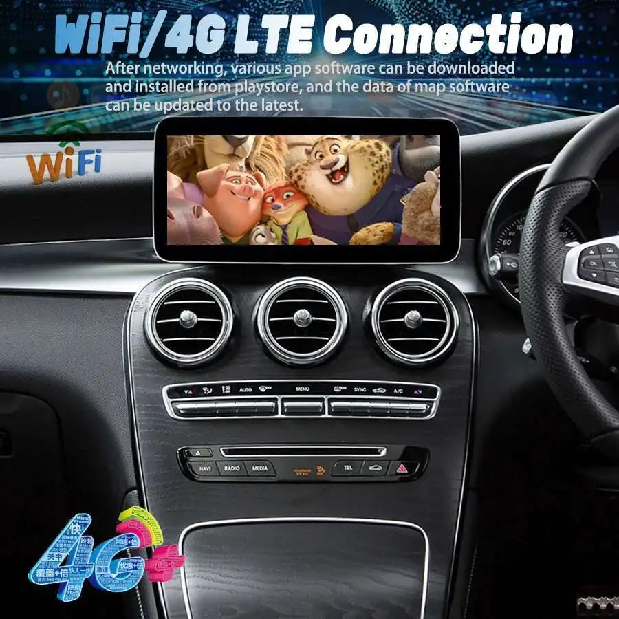 RGB - Ambient Light - for Mercedes W205 W446 X253 2015-2019 - Car Interior Lighting | AUTOKITSHOP