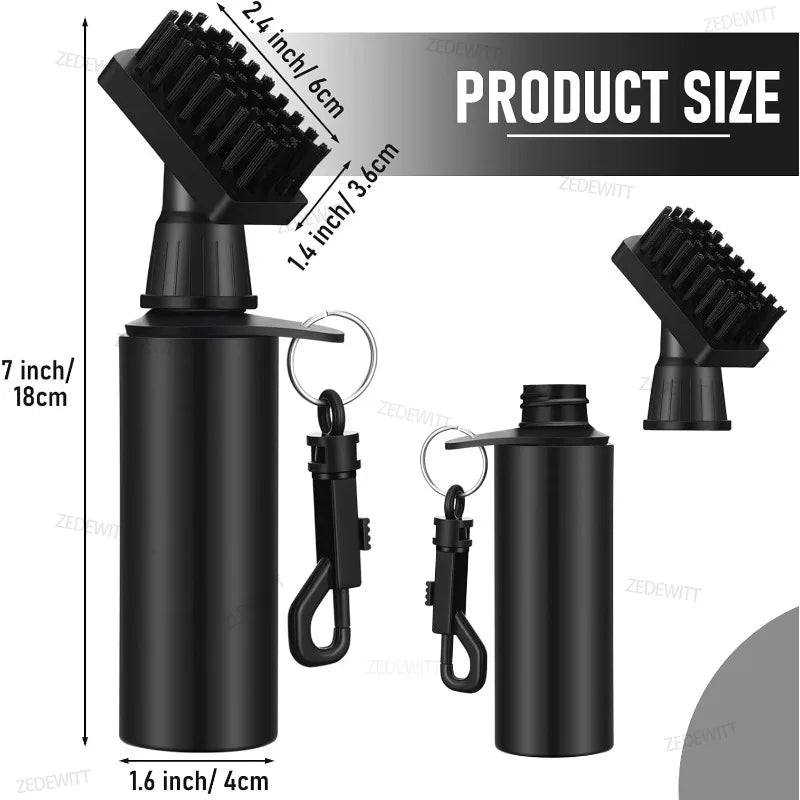 Durable Golf Club Brush Groove Cleaner With Snap Clips Golf Club Cleaner Tool Golf Accessories F - Automotive LED Light