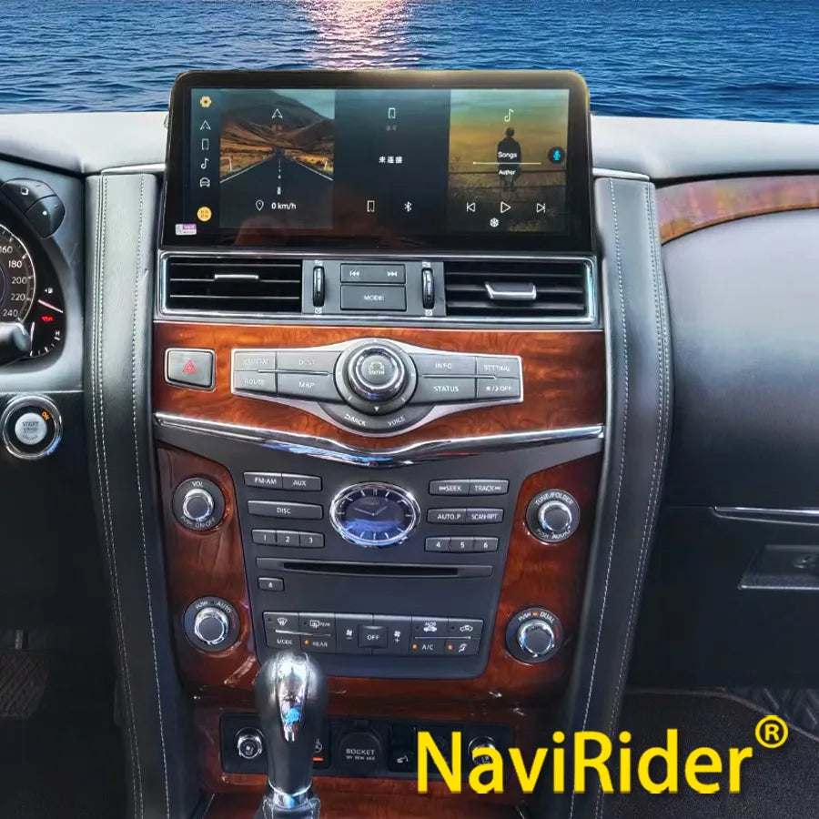 12.1inch For Nissan Patrol Y61 Y62 Infiniti QX80 QX56 Car Radio Android 15 Screen 2din GPS | AUTOKITSHOP