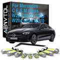 LED Interior Light Kit for Mercedes MClass S212 W210 - Canbus Error-Free Interior Bulbs