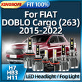 Roadsun H7 LED Headlight HB3 Bulb 26000LM H11 Car Fog Light For FIAT DOBLO Cargo (263) 201