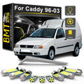 12-Piece LED Interior Light Kit for VW Volkswagen Caddy II MK2 - Canbus Error-Free Bulbs | AUTOKITSHOP