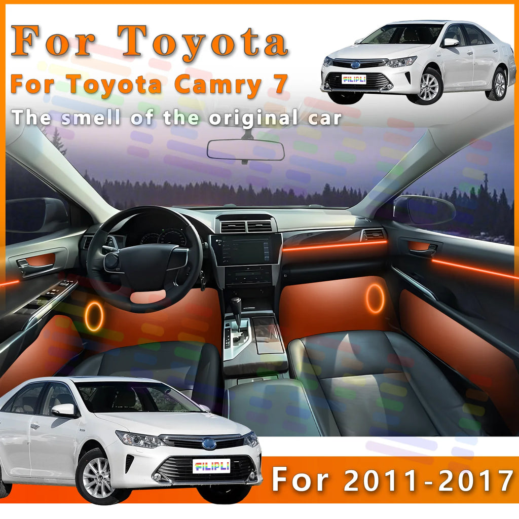 LED Interior Light Kit for Toyota Camry 2011-2017 - Canbus Dome Map Door Trunk Bulbs | AUTOKITSHOP