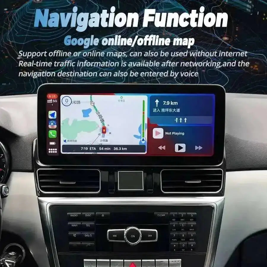 12.8inch For Mercedes Benz ML W166 GL X166 2012-2015 Android 15 Car Radio Multimedia Video | AUTOKITSHOP