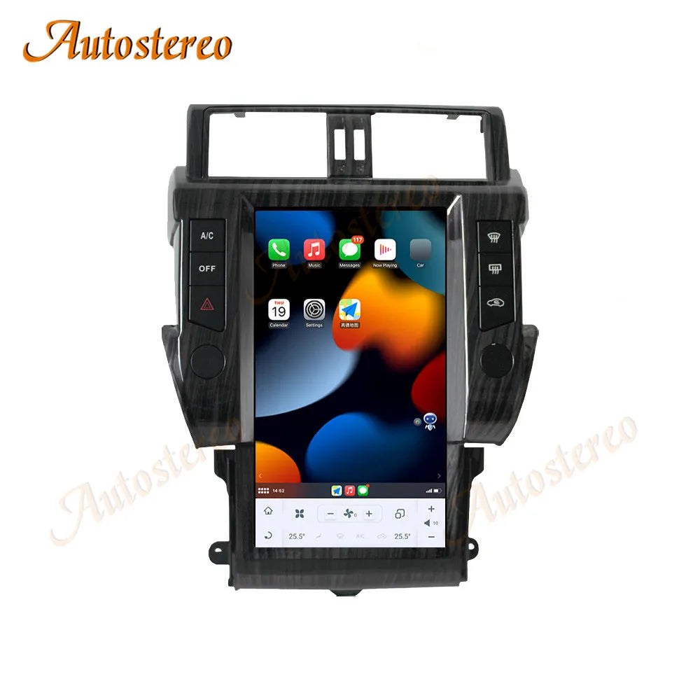 4G SIM Carplay Android 13 Car Multimedia Player GPS Navigation For TOYOTA LAND CRUISER Pra