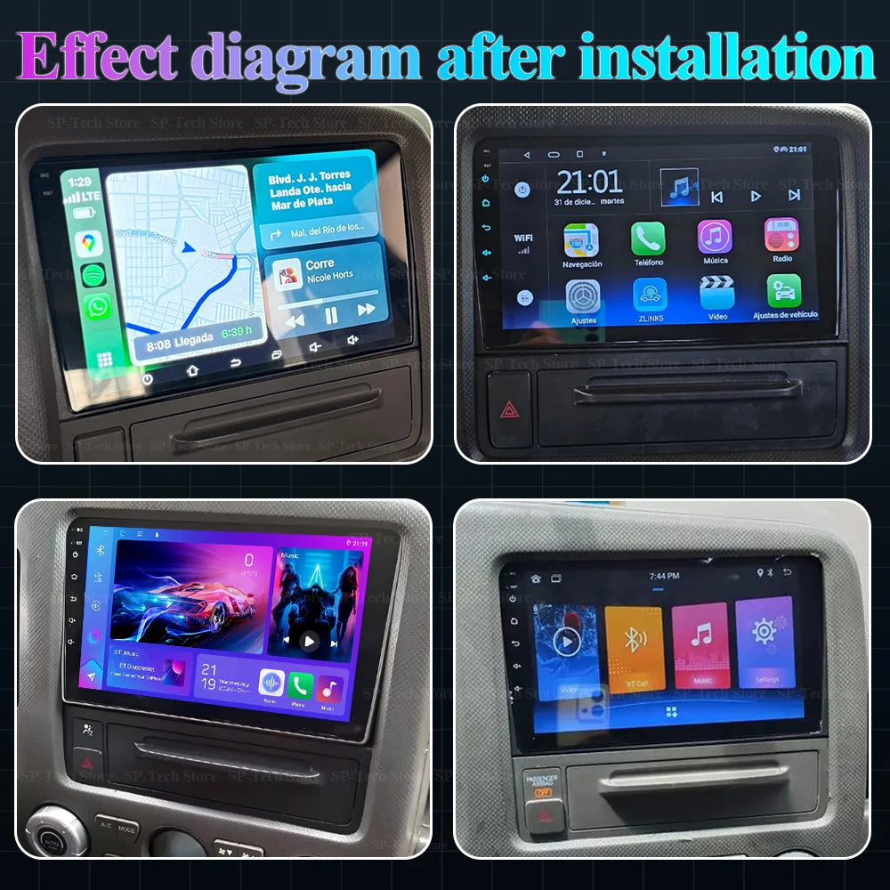Android 16 Car Radio For Honda Ridgeline 2006-2014 Gps Stereo Carplay Multimedia Player An | AUTOKITSHOP