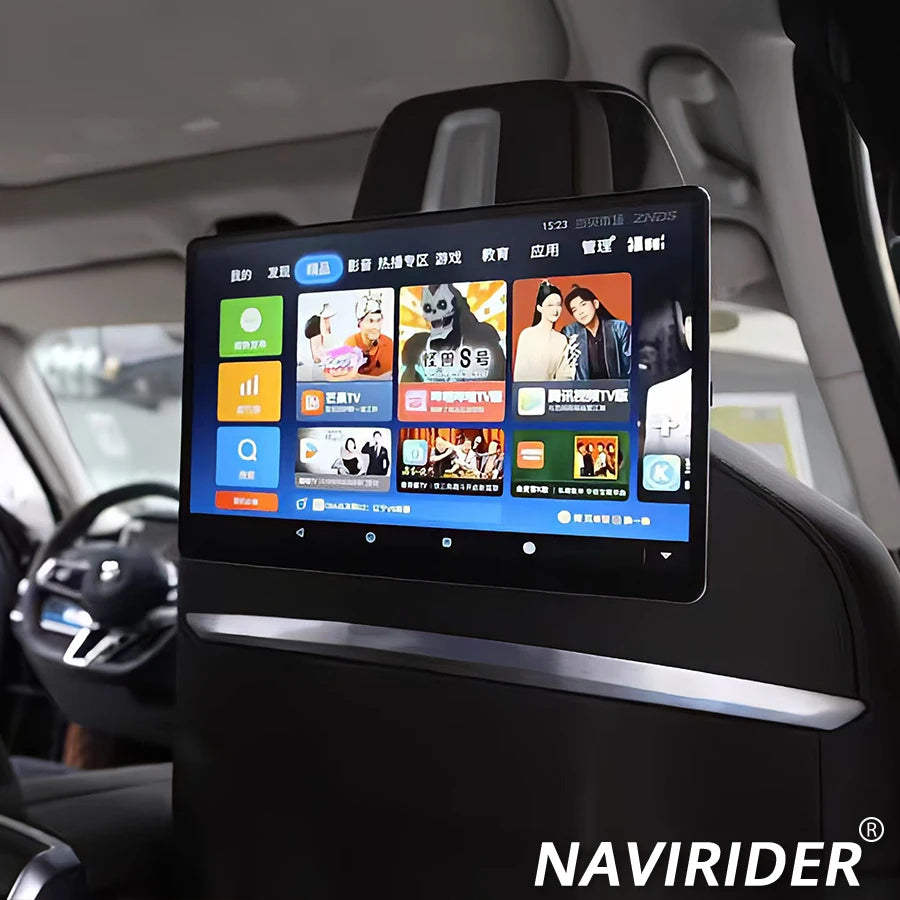 13.3inch For BMW 5 Series 7 Series I5 I7 X5 X6 X7 Android 13 IPS 2K HD Screen Headrest Rea | AUTOKITSHOP