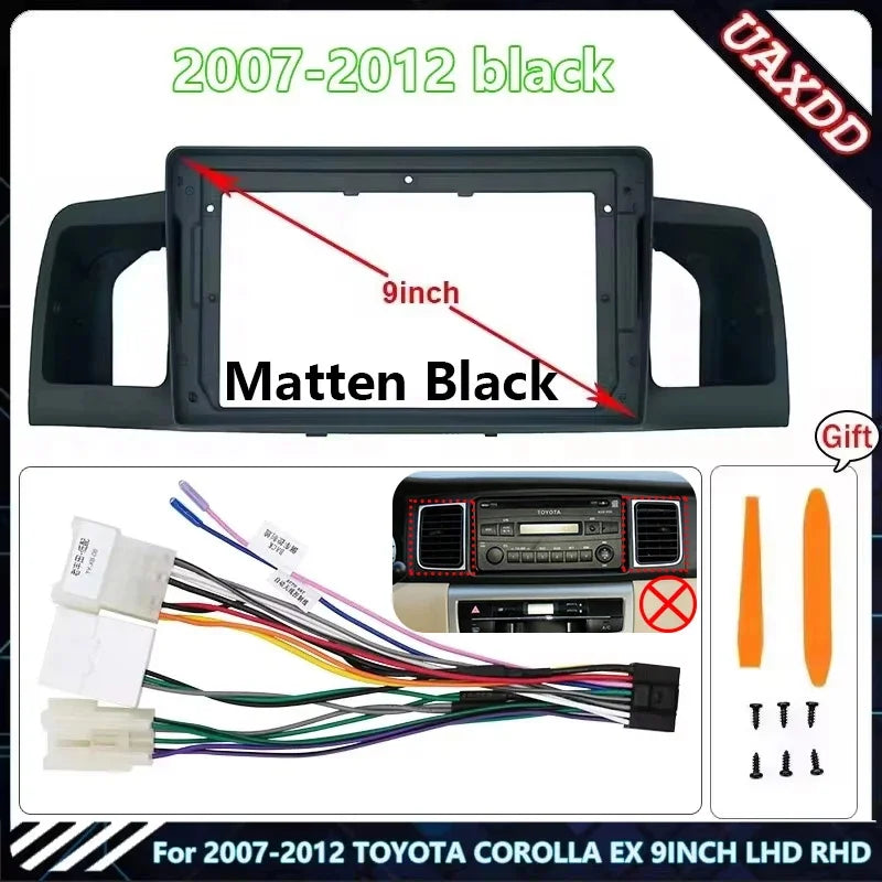 Car DVD MP5 Player Radio Android Stereo Harness Screens Cable Frame Air Conditioning Vent