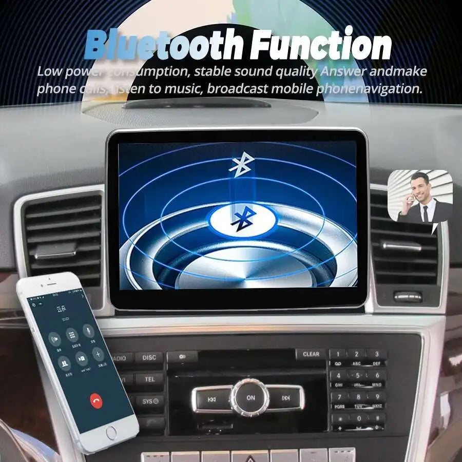 RHD For Benz ML W166 GL X166 2013-2015 Android 15 Car Multimedia Video Player GPS Stereo C | AUTOKITSHOP