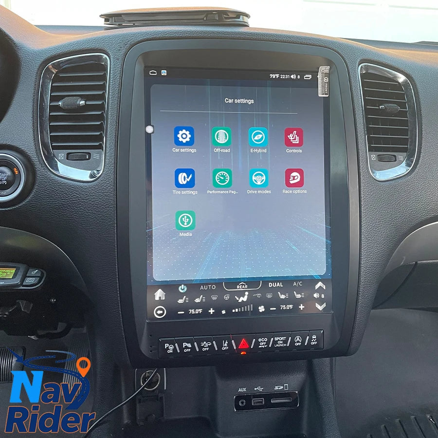 13inch For Dodge Durango 2009-2011 GPS Navigation Autoradio Stereo Head Unit Vertical Scre | AUTOKITSHOP
