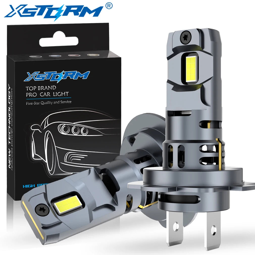 XSTORM H7 LED Headlight Bulb Mini Wireless 60W 20000LM 6500K CSP for Car Headlamp Auto Dio