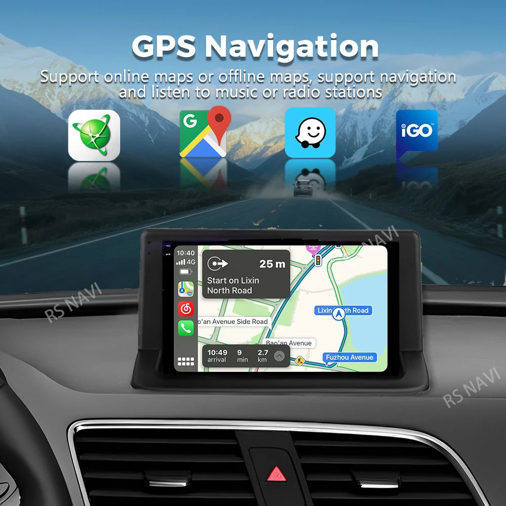 Android 16 For Audi Q3 1 8U 2011 - 2018 2K QLED Android Car Radio Multimedia Video Player
