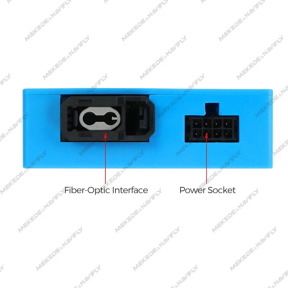 Optical Fiber Decoder Box Cable for Benz ML GL CLS Audi MMI 2G 3G BMW E90 E83 F70 F01 Pors | AUTOKITSHOP