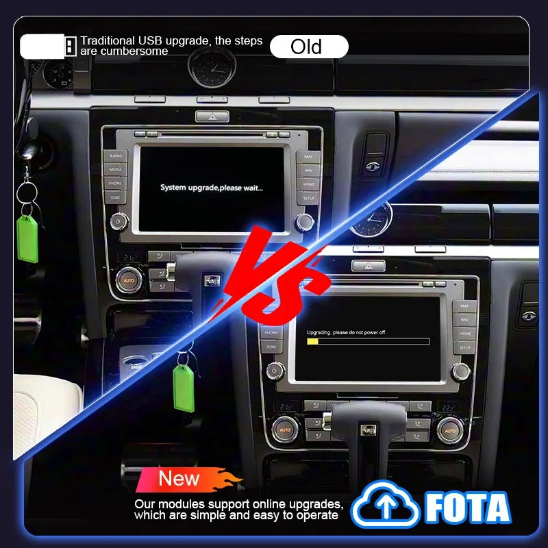 Wireless CarPlay For Volkswagen RNS510 Series/ Phaeton Smart Android Auto Mirror Link AirP