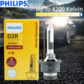 Philips D2R HID 85126 35W Xenon Standard Headlight 4200K Bright White Light Car Original L