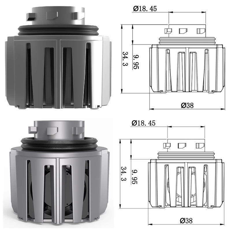 Fog Light Headlight Led Bulb Fog Lamp7535 Chips 26w Original Size For Toyota