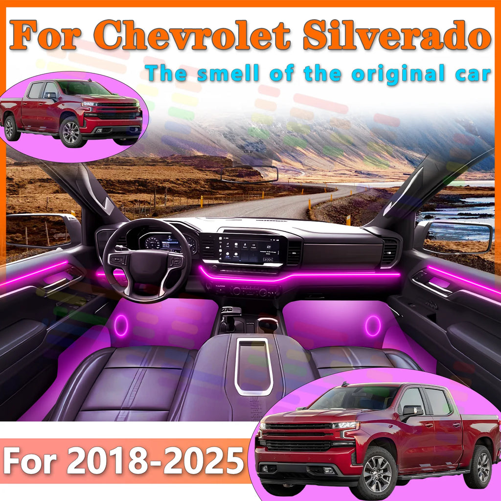 RGB - Ambient Light - for Chevrolet 2018-2025 - Car Interior Lighting | AUTOKITSHOP