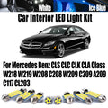 LED Interior Light Kit for Mercedes Benz CLS CLC CLK CLA Class W218 W219 W208 C208 W209 C209 A209 C117 CL203 Canbus C...